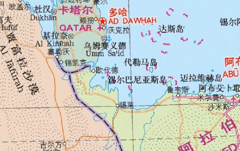 开云公司-阿联酋和沙特阿拉伯交换领土，不再和卡塔尔接壤